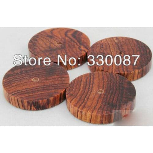 4Pcs 23mm *4mm Turntable Isolation Feet Pads redwood Speaker Spikes Stand Foot Cones Base Mat For Audio Sound Amplifier