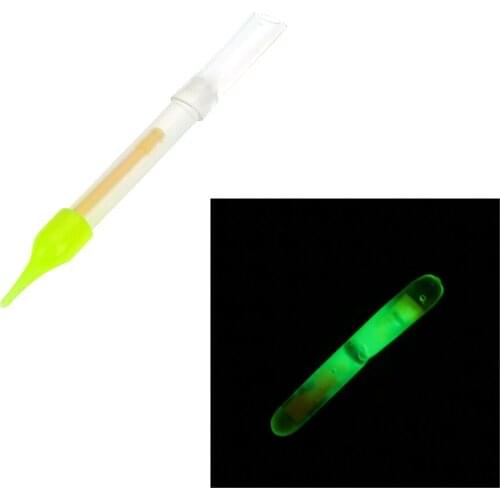 50Pcs/Set Fishing Lightstick 25 * 3mm / 37 * 4.5mm Fishing Fluorescent Rod Float Fishing Light Stick Night Glow Stick