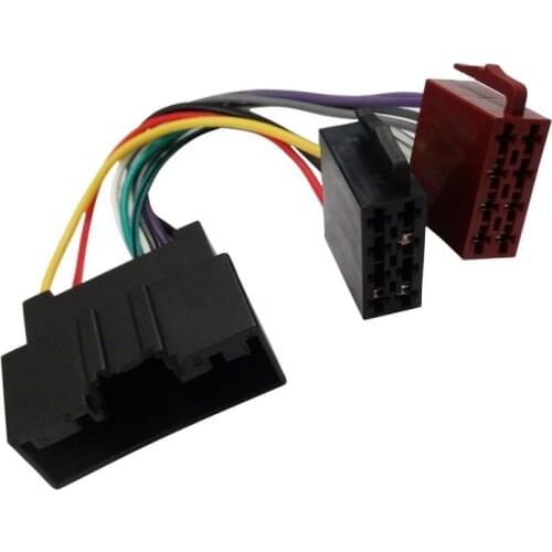 Car Stereo ISO Radio Harness Connector Loom Wire Cable Adapter for C-Max Ford Fiesta 2010-2019,Kuga Transit 2013-2019
