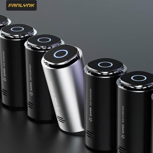 Fanlynk Car Air Freshener Perfume Diffuser Cup holder Cologne Solid Aromatherapy Turbine Air Purification Formaldehyde Removal