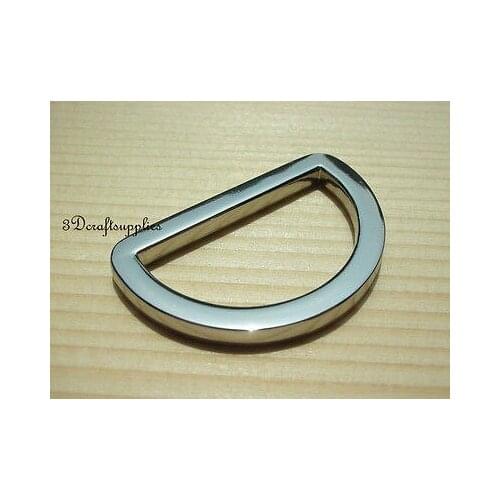 D ring d-rings purse ring alloying nickel 32 mm 1 1/4 inch 10pcs U50