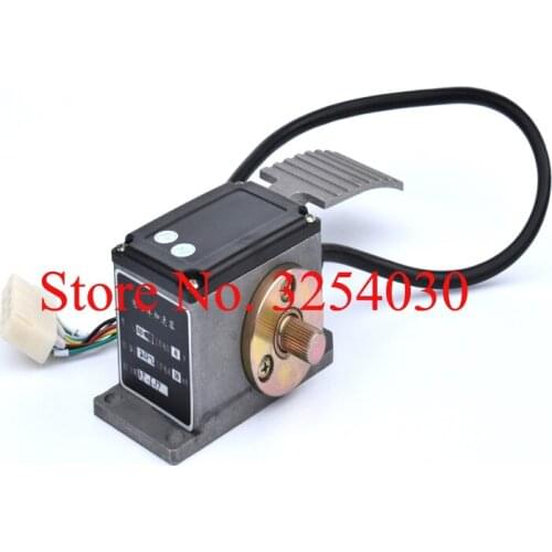 8 Wires 48V 300mA Electronic Foot Pedals Forklift Throttle Forklift Accelerator JSQD-242/001 for Electric Vihicles