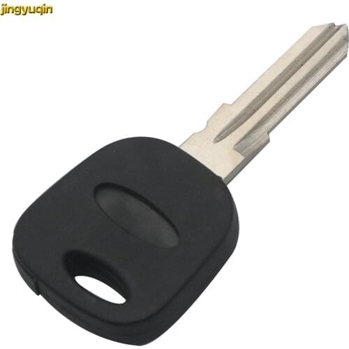 Jingyuqin 0 Button Remote Transponder Key Case Shell Fob Blank Replacement For Ford Lincoln Mercury Uncut Blade