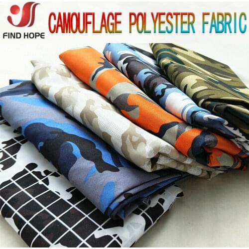 Camouflage Military Army Printed Fabric Polyester Sew Quilting Cloths Material For Dresses Bedding Curtains Handmade 50cm*150cm