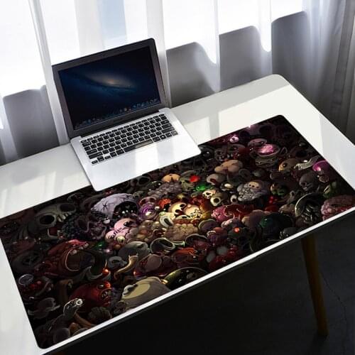 The Binding of isaac Computer Mouse Pad Kawaii Gaming Accessories Large Gamer XXL Mause Carpet PC Desk Mat keyboard LOL Mousepad