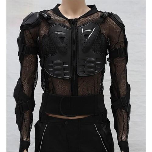 Adults Children Motorcycle Motocross Jacket Breathable Mesh Armor Off Road Cycling Skating protector Scooter Dirt bike ATV