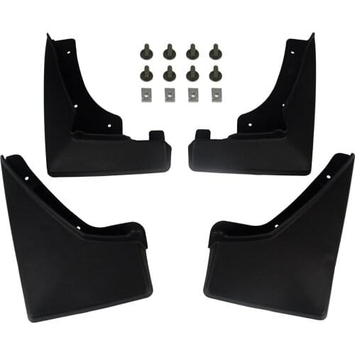 Set of 4 Front and Rear Splash Guard Mud Flaps for Cadillac SRX 2010 2011 2012 2013 2014 2015
