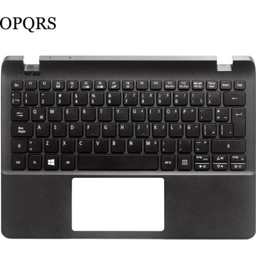 New LA laptop keyboard for Acer Aspire E3-111 V3-111 Latin Keyboard with Palmrest COVER
