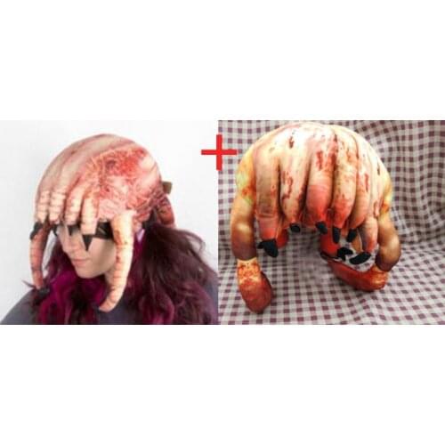 New Half Life 2 Head Crab Plush toy doll Head Crab hat cosplay gift