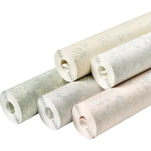 Plain Solid Wallpaper Faux diatom ooze Embossed Marble Textured Home Decor Rustic Wall Paper For Bedroom Living Room Background