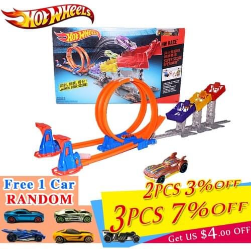 Original Hot Wheels Car Toy Track Limit Jump Classis Movie Antique Hotwheels Cars Toy Track For Childrens Gift DJC05
