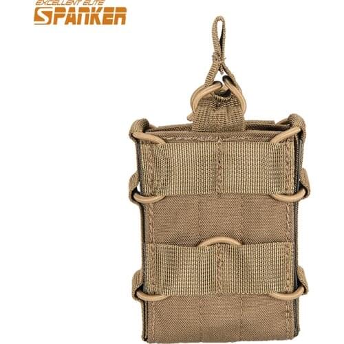 EXCELLENT ELITE SPANKER Tactical Molle Single Open-Top Mag Pouch for M4 M14 M16 AR15 G36 Magazine Pouch