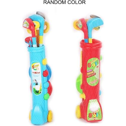 Plastic Kids Golf Set Mini Putter Golf Club Toy Child Funny Sports Outdoors Exercise Game