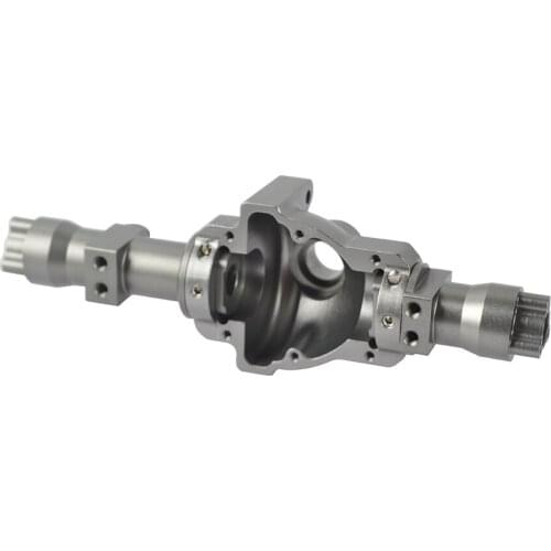 RER11405 Aluminum Alloy Portal Center Gearbox Axle Housing for Redcat GEN8 Scout II RER11339 1/10 RC Crawler Car