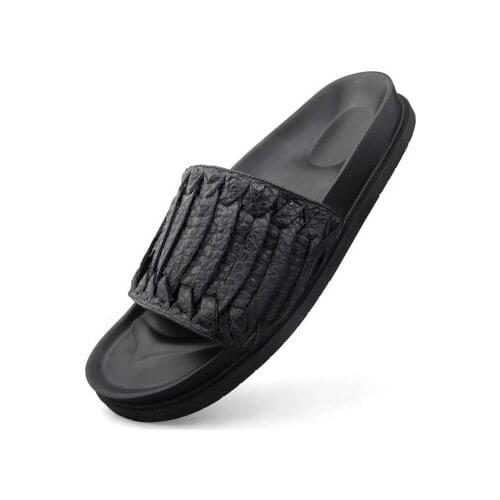 Summer Men Slides Slippers Casual Bathroom Sandals Indoor Non-slip Outdoor Personality Slippers