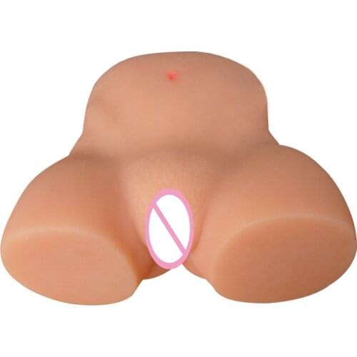 Big ass masturbation vaginal toy man toy male masturbation adult sex doll real solid silicone anal