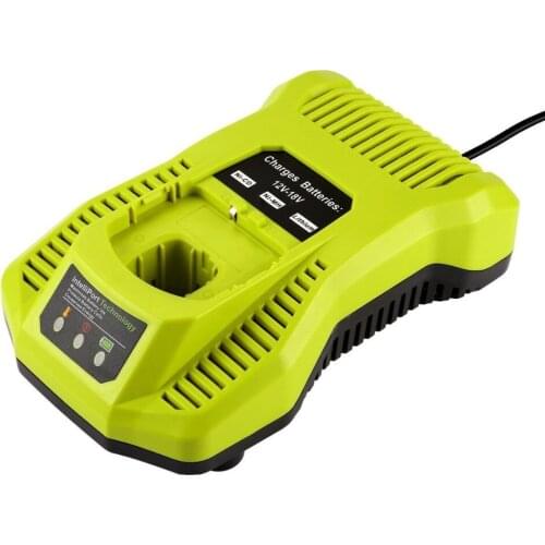 For Ryobi P117 Replacement Charger for 12-18V NI-CD NI-MH Li-ion Rechargeable Battery for Power Tools Battery
