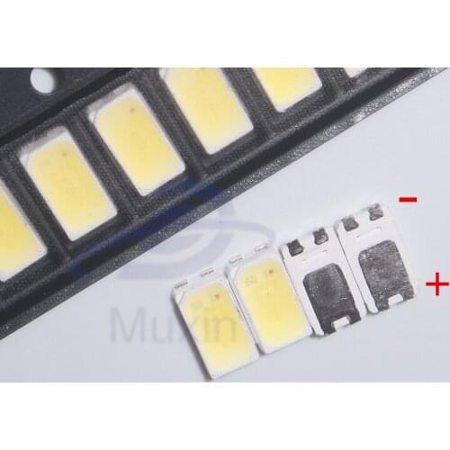 1000pcs LED 5630 Light Beads Cool white High Power 0.5W 3V For LG Original LED LCD TV Backlight Application