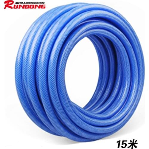 15m Authentic Explosion - proof Sea Blue Pipe Car Washing Watering Flower Garden Pipe 4 Branch R-2415