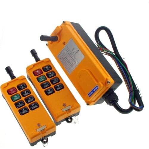 2 Transmitters 3 Motions 1 Speed Hoist Crane Truck Remote Control System