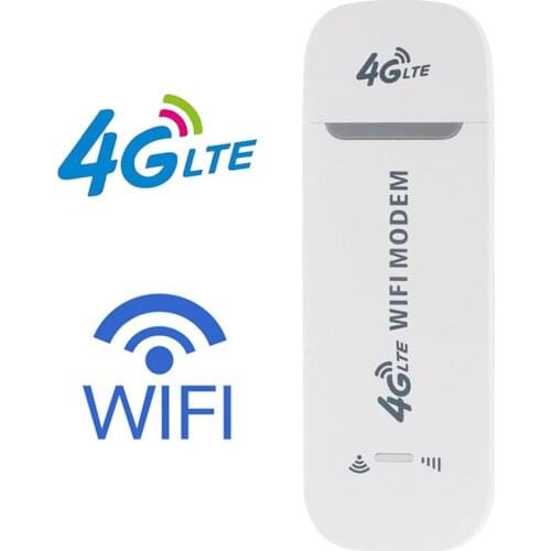 4G GSM Lte Usb Wifi Modem Dongle Car Router Network Adaptor With Sim Card Slot USB Car Portable WiFi