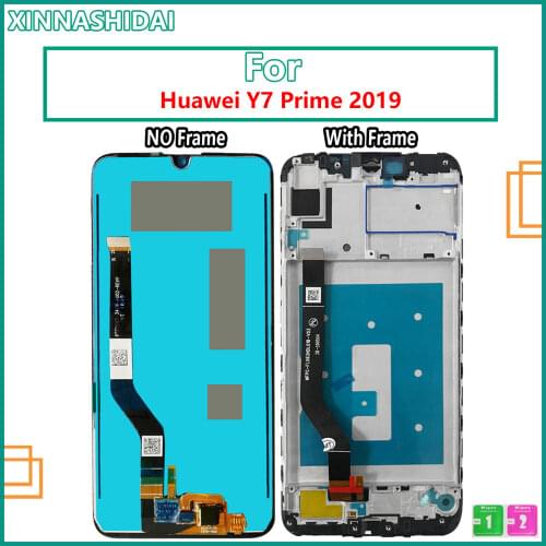 6.26" LCD For Huawei Y7 2019 DUB-LX3 DUB-L23 DUB-LX1 Y7 Prime 2019 LCD Display Touch Screen Digitizer Assembly Replacement