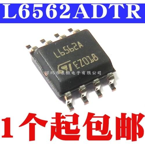 6 pçs/lote L6562 L6562A L6562ADTR SOP-8