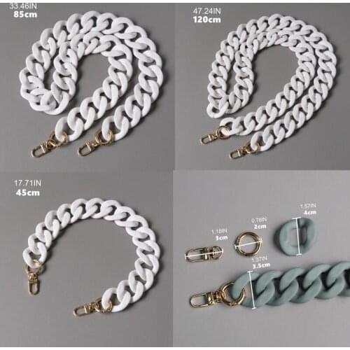 Acrylic Strap Replacement for Handmade Beach Bag Bucket Handbags Top Handle Bags