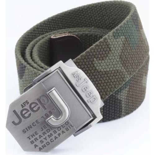 Men Canvas Belt Buckle Man Automatic buckle leisure woven belt Multi-functional Mens Army Nylon Knitted Cinturon Hombre