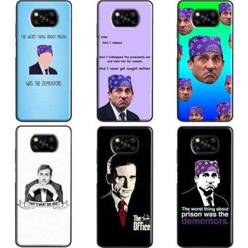 The Office Prison Mike For Xiaomi Mi 9T 10T Pro Mi 9 10 Note 10 Lite Mi 11 Ultra Case For POCO F3 X3 M3 Pro Cover