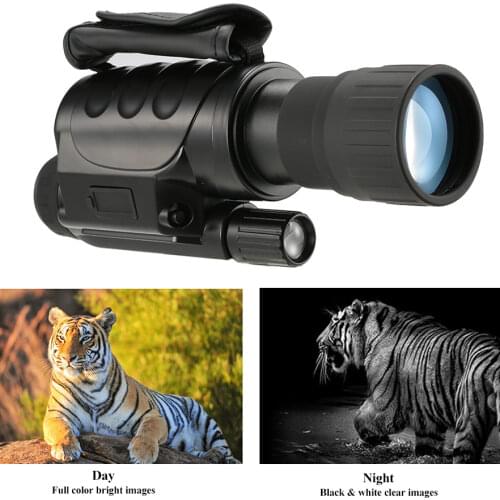 ZIYOUHU Night-Vision Device 6X50 Digital Infrared Monocular Snooper Scope Night Vision Goggles Recorder Image Hunting Camping