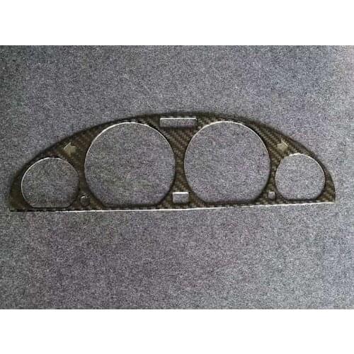 Carbon Fiber Gauge Dash Rings Dezel for 2000-2006 BMW E46 M3