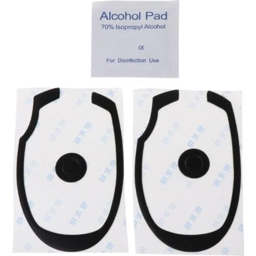 2 Sets 0.6mm Thickness Mouse Feet Mouse Skates for Razer Naga Lava Version H052