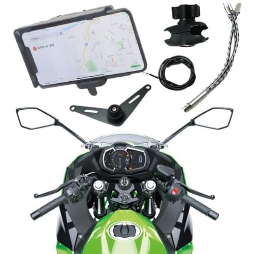 NINJA400 Mobile Phone Navigation Bracket For Kawasaki ninja 400 2018 2019 2020 Motorcycle USB Charging GPS Navigation Bracket