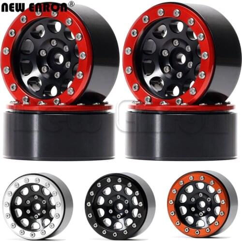 NEW ENRON 4P Alloy 1.9 inch 10 Hole CNC Beadlock Wheels Hub Rims for 1/10 RC Car for Adults D90 Tamiya TRAXXAS RC4WD SCX10 TRX4