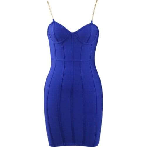 Sexy Bandage Dress Women New Bodycon Elegant V Neck Beading Mini Dresses Ladies Clothing Party Club Celebrity Clothing
