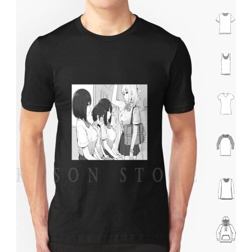 Super Sexy And Pretty Big Tits Anime Girls T Shirt Cotton Men Diy Print Anime Manga Hentai Lewd Boobs Ass Tits Sexy