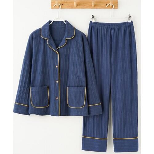 High quality cotton pyjamas women plus size home clothes autumn winter sleepwear set new pijama feminino woman pajamas suit 3XL