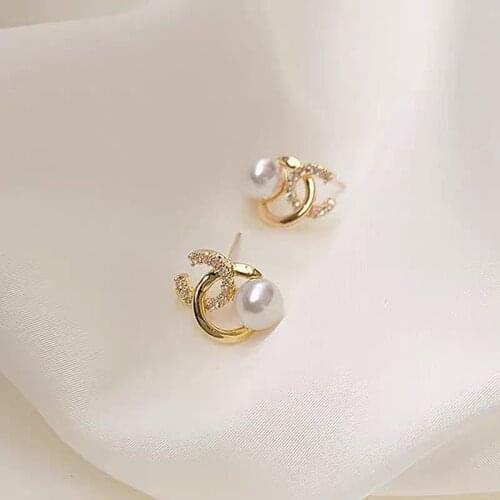 2020 New Womens Earrings Delicate Elegant Temperament Geometry Shape Earrings for Women Bijoux Korean boucle Jewelry Wholesale
