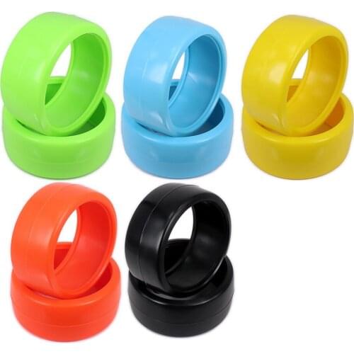 Freeshipping Hard Plastic Tire Tyre For Rc Hobby Car 1/10 On Road Drifting Car HSP Himoto HPI Traxxas Kyosho Smooth Surface