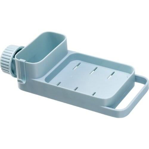 Zq Racks Hanging on a Faucet Kitchen Sink Multifunctional Storage Drain Rack Spong Mop Rag Rack