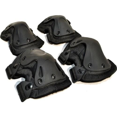 1 pair Tactical KneePad Elbow Knee Pad Military Knee Protector Airsoft Outdoor Sport Working Hunting Skating Safety Gear Kneecap