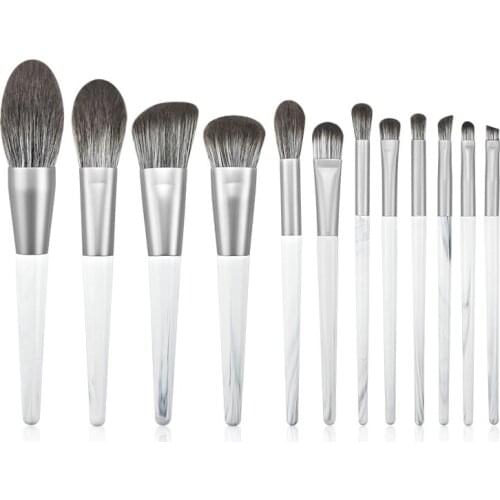 12Pcs Soft Makeup Brush Set Eye Shadow Eyelashes Foundation Brush High quality Makeup Tool Multifunctional Coating