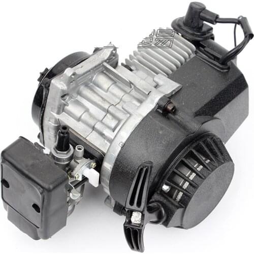 2Stroke 47-49cc Pull Start Engine T8F chain Motor Transmission Engine Air Filter Mini Pocket Pit Quad Dirt Bike ATV motor engine