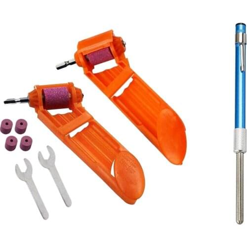 3 In 1 Knife Sharpener Pen Retractable Pocket Knife With 2PCS Drill Bit Sharpener Portable Diamond Drill Bit Tool