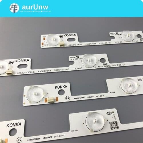 4Pcs/lot LCD backlight bar FOR Konka LED32F3700PF 35018402 35017947 6V New