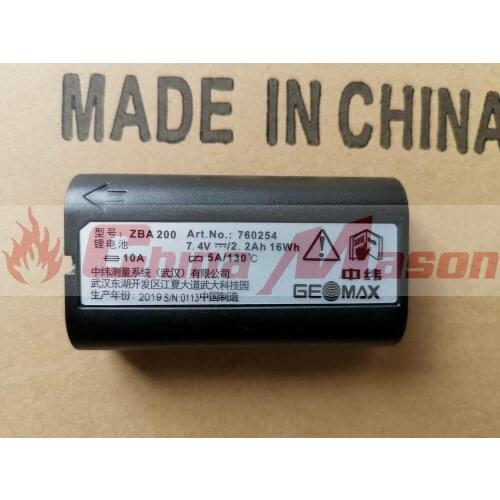 High Quality GEOMAX ZBA200 Battery for GEOMAX ZT 20,ZT20R , ZOOM 20/30/35 PRO series Total Station