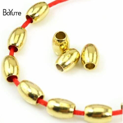 BOYUTE Oval Beads