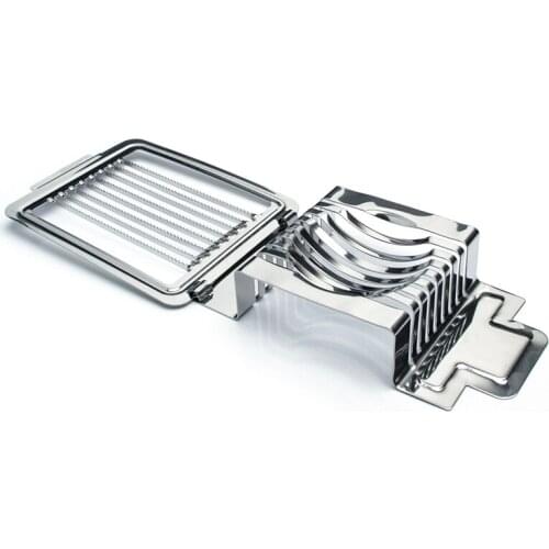 1 Piece Stainless Steel Boiled Egg Slicer Egg Holder Orange Lemon Mushroom Tomato Shredder Household Kitchen Gadget Sets