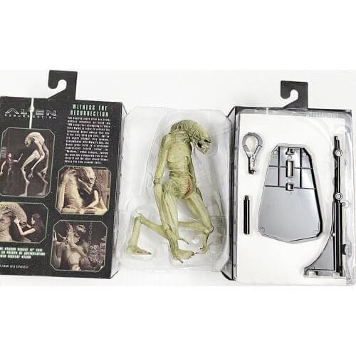 Original NECA Alien Series 14 Ripley 8 Figure Xenomorph Warrior Resurrection Delune Newborn Predator Action Figure Toy Gift